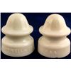 Image 1 : 2 Milk Glass Insulators