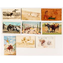 Cowboy "OOPS" Postcards