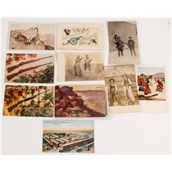 Cowboys and Firearms Postcard Collection