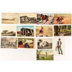 Cowboys at Rest and Play Postcard Collection