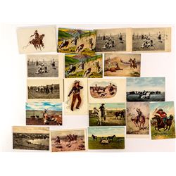 On the Trail Cowboy Postcard Collection