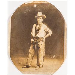 Wild West Show Cowboy Photo