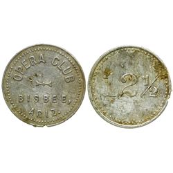 Opera Club Token (Bisbee, Arizona)
