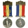 Image 1 : Grand Army of the Republic Badge w/ White Metal Medallion