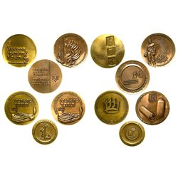 Six Copper Israeli Medals
