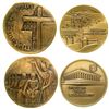 Image 1 : Two Large Copper Israeli Medals