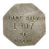 Image 1 : 1907 Silver Octagonal Coin