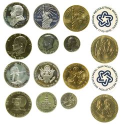 Bicentennial Coin and Stamp Collection