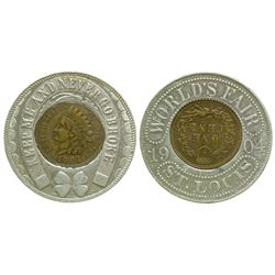 St. Louis World's Fair Encased Penny