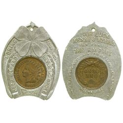 Sample Room (Saloon) Encased Penny