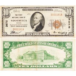 First National Bank, Winnemucca $10