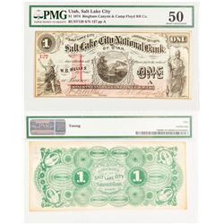 Salt Lake City National Bank of Utah $1 Bill