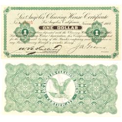Los Angeles Clearing House Certificate