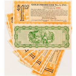 Gold Producer No. 1 Inc. Scrip