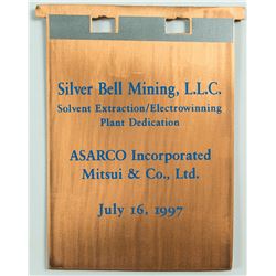 Presentation Copper Ingot