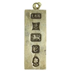 Hallmarked Silver Ingot