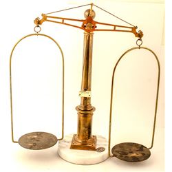 Marble Base Gold Scale