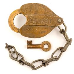 Litchfield & Madison Railway Lock and Key