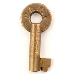 Butte Anaconda and Pacific Railroad Key