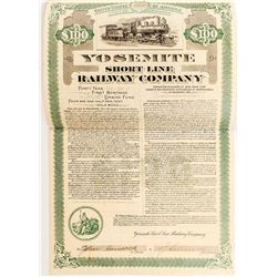 Yosemite Short Line Railway Company Bond