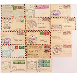 15 Southern First Flight Covers
