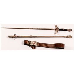 Knights Templar Sword