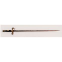 Knights Templar Sword