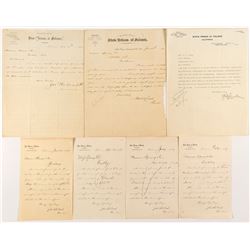 Seven pieces of Folsom Prison Ephemera