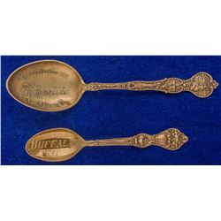 Two Western Souvenir Spoons