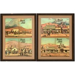 Mounted Desert Magazine Covers