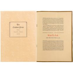 "The Grabhorn Press" Third Volume, 1934-35