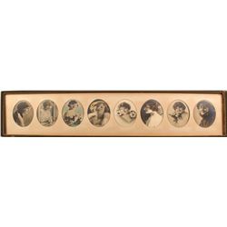 Old Pan-American Female Portrait Set