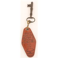 Rare Panama Mail Steamship Co. Key Fob
