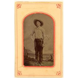 Rare Red Bordered Missouri Tintype