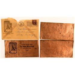 Copper Letter and Envelope from 1937