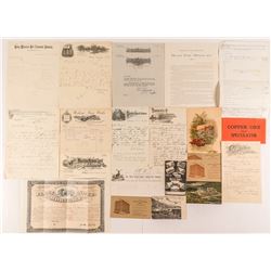 Butte & Helena, Montana Ephemera