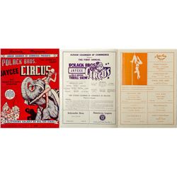Polack Bros. Circus  Advertising Booklet