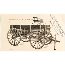 The Bain Wagon Trade Card