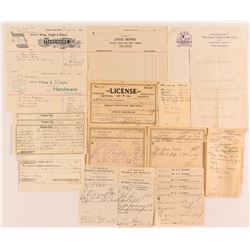 Virginia City, Montana Ephemera Collection