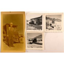 Four 1910's Fairview, Nevada Photos