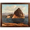 Image 1 : Pyramid Lake Painting featuring The Pyramid