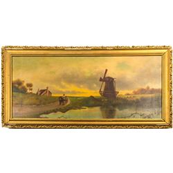 Windmill Painting