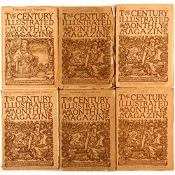 The Century Illustrated, 6 Volumes, 1886-1891