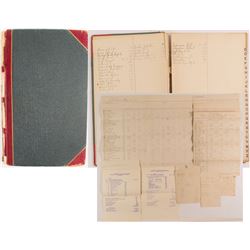 Old Goat Breeder Account Ledger