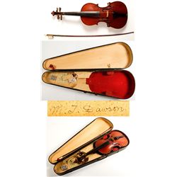 Eduard Reichert Tone Violin, Bow and Case