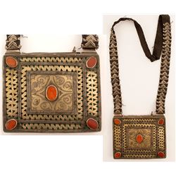 Antique Russian Woman's Silver Cigarette Case