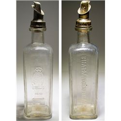 Standard Pharmaceutical Owl Drug Bottle