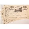 Image 1 : Three Lewiston Turnpike Company Stock Certificates