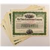 Image 1 : Yuba Construction Company Stock Certificates (20)