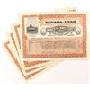 Image 1 : Nevada-Utah Mines and Smelters Corporation Stock Certificates (4)